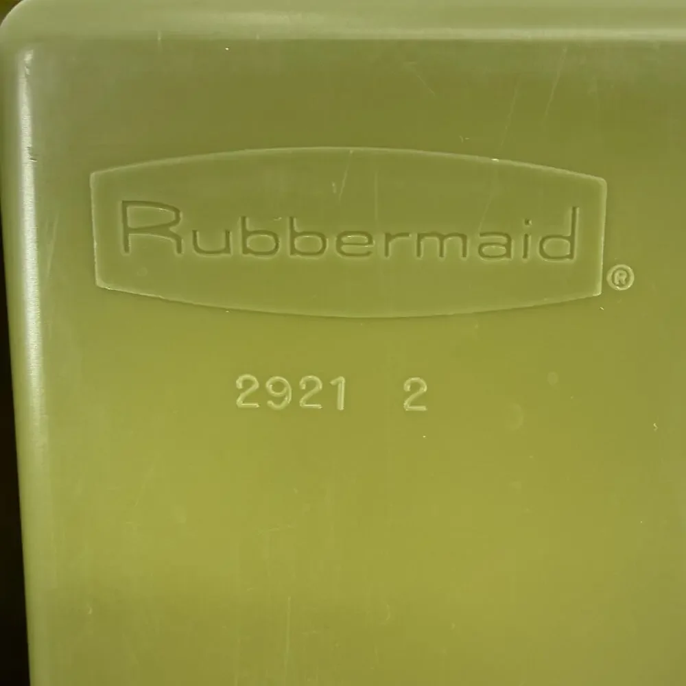 Rubbermaid Silverware Flatware Utensil Holder Tray 2921 Avocado Green